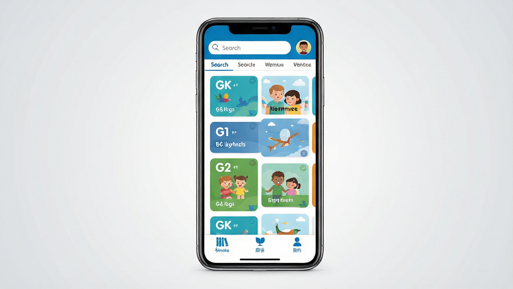 ������Ӣ��App������ȫòչʾ���ֻ���Ļ���з��ã���Ļ�ڳ��ֺ�����Ӣ�����ҳ���֣����������������û�ͷ���м��Ƿּ��Ķ���Ƭʽ�б�������GK��G1��G2�ȼ�����ڣ��ײ�Ϊ��ܡ��������ҵ�����ѡ�������������Ϊ��ɫ����������¼�࣬���ʸɾ��޶���Ԫ�أ�����Ϊǳ��ɫ���䣬ͻ���ֻ���Ļ����
