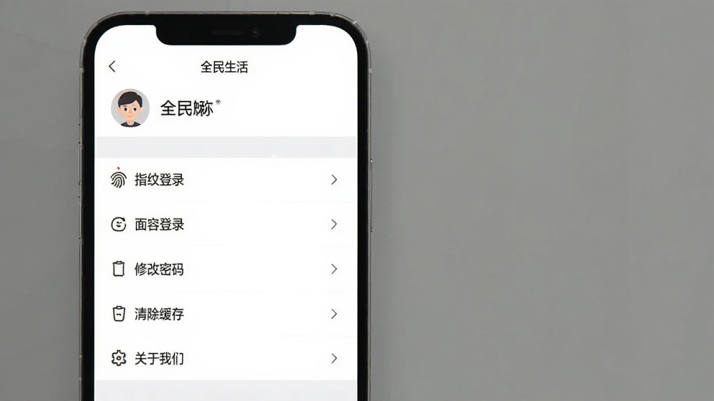 手机屏幕展示