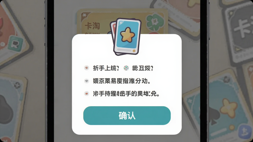 ������һ���ֻ���Ļչʾ���ƽ���ƽ̨�������������棬����Ϊ���еĵ�����Ƭ����Ƭ�Ϸ��ǿ�ͨ���Ŀ���ͼ�꣬�м�������Ҫ����ʾ���֣��·���һ��ȷ�ϰ�ť���Ű������ˣ����Ϊ��ƽ���廭�磬ϸ���ϱ����е����Ŀ������������ʸɾ����޶���Ԫ�أ�ͼƬ�д����֡����ԡ�