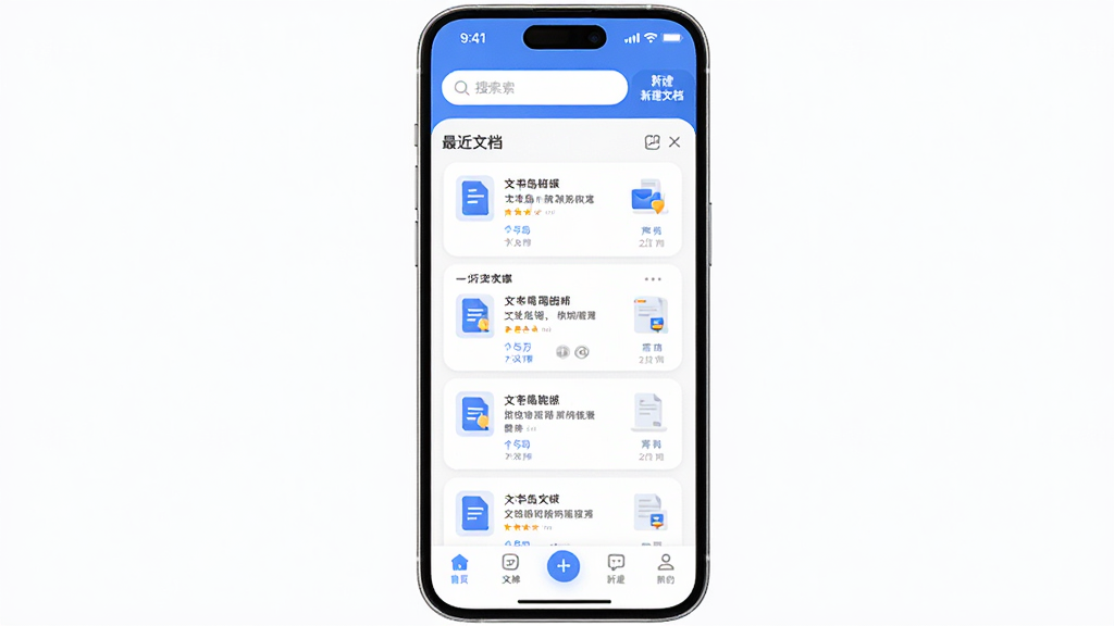 ���鵺App������չʾ������������һ�������ֻ�����Ļ��ʾ���鵺Ӧ�������棬����������ɫ��Ϊ�������������������½��ĵ���ť���м�������ĵ��б���Ƭ���ײ��ǵ�����������ִ�����ƽ����ϸ��Բ�󣬻��ʸɾ��޶���Ԫ�أ�������Ⱦ