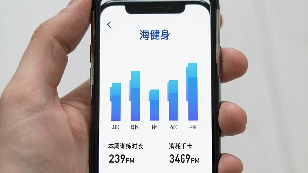 ������ ����ͳ��ҳ�棬�ֻ���Ļ��ʾһ���˶���״ͼ��������ɫΪ��ɫ���䣬�����С���������Сͼ�꣬�·���ʾ������ѵ��ʱ�����͡�����ǧ�������ݣ�����Ϊ���ף���񼫼����ݿ��ӻ�����������������Ԫ��