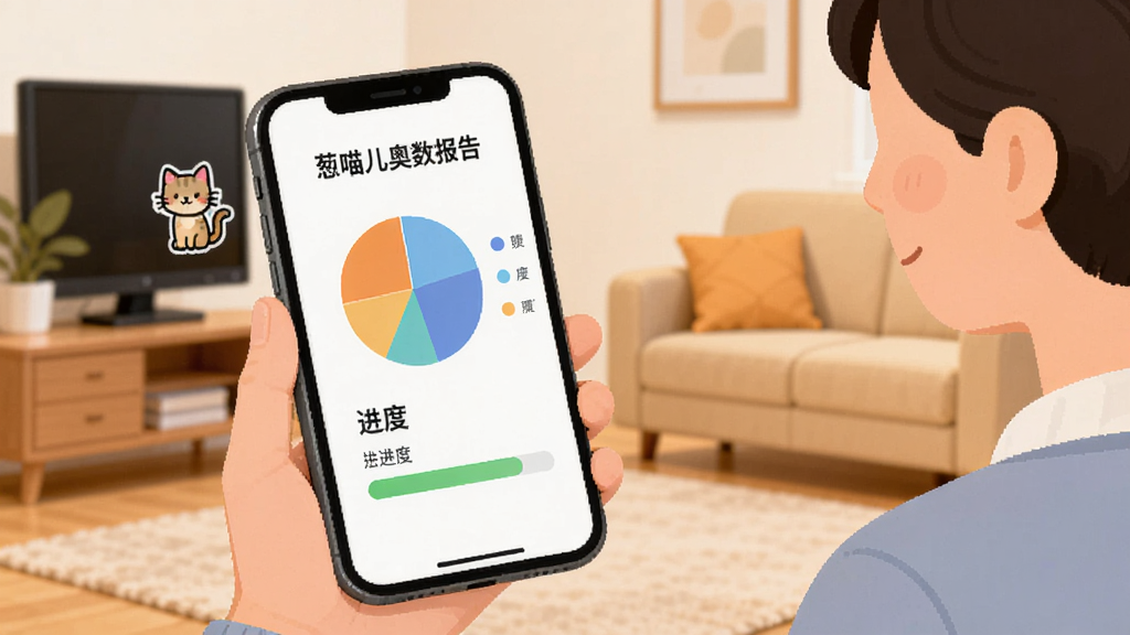 �����������ҳ�������棬������һλ�ҳ������ֻ��鿴ѧϰ���棬�ֻ���Ļ����ʾ�ű�״ͼ�ͽ��������Ա��п�ͨ����Сèͼ�꣬��������ܰ�ļ�ͥ����������ִ���ƽ�����ʸɾ��޶���Ԫ��
