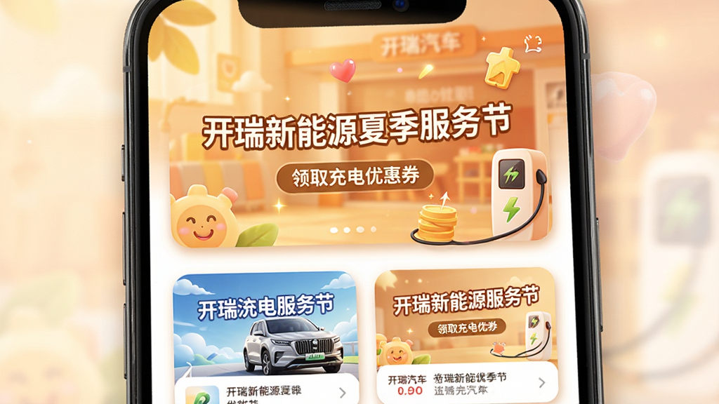 ��������App��Ѷҳ�棬�ֻ���Ļ��ʾһ�л��Ƭ������һ�Ŵ�ͼд�š���������Դ�ļ�����ڡ����·���С�֡���ȡ����Ż�ȯ��������Ϊůɫ�������������У�ϸ���Ͽ�Ƭ����΢����Ӱ��Բ�ǣ����ʸɾ��޶���Ԫ�أ����������ɼ���������������