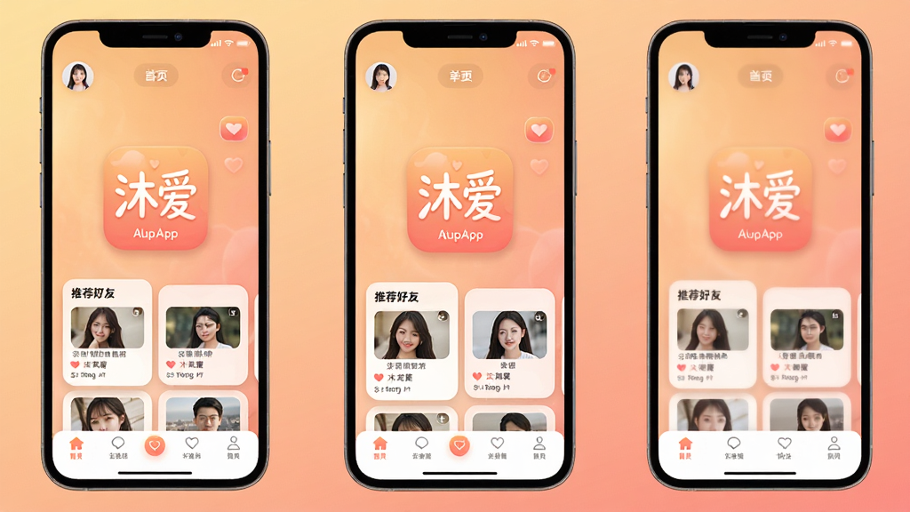 �尮App������ȫòչʾ���ֻ���Ļ������ʾ���尮��Ӧ��ͼ������ƣ�����Ϊ��͵�ůɫ�����䣬ҳ�沼�ְ��������û�ͷ�������в��Ƽ����ѿ�Ƭ���򡢵ײ������˵��������ܰ��Լ��ϸ��Բ�󣬻��ʸɾ��޶���Ԫ��