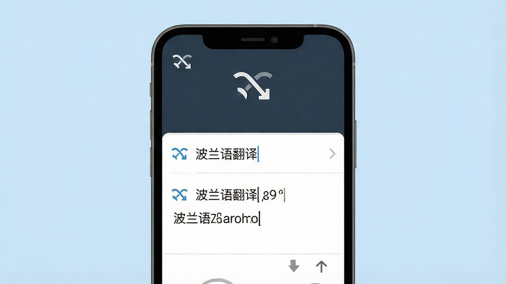 һ��չʾ�������﷭�롱Ӧ�����߷��빦�ܵ�ͼƬ������Ϊ�ֻ���Ļ������Ϊ������ʾ������ͼ�꣬�м��Ƿ��������������������ʾ���������Ű��࣬���Ϊ��ƽ����ƣ�ϸ����ͼ��������������Ŀ�����ʸ���ɾ����޶���Ԫ�أ�����Ϊǳ��ɫ��