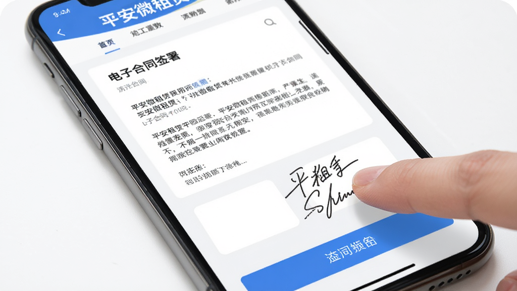 ƽ��΢���� ���Ӻ�ͬǩ����棬�ֻ���Ļչʾ��ͬ�ĵ���ǩ����������ָ����ǩ����ͼʾ������Ϊ��ɫ��������רҵ����ɫ��ťͻ������������