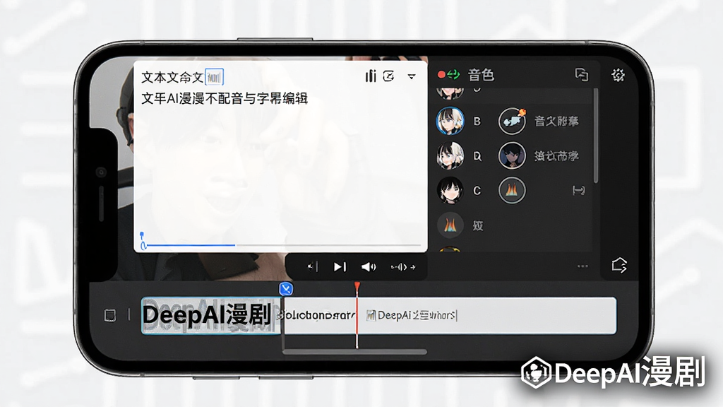 һ��չʾDeepAI������������Ļ�༭�����ͼƬ��������һ���ֻ���Ļ����Ļ������ı����������Ҳ�����ɫѡ���б����ײ�����Ļ����������С�DeepAI���硱��ˮӡ�����������רҵ�����ʸɾ�