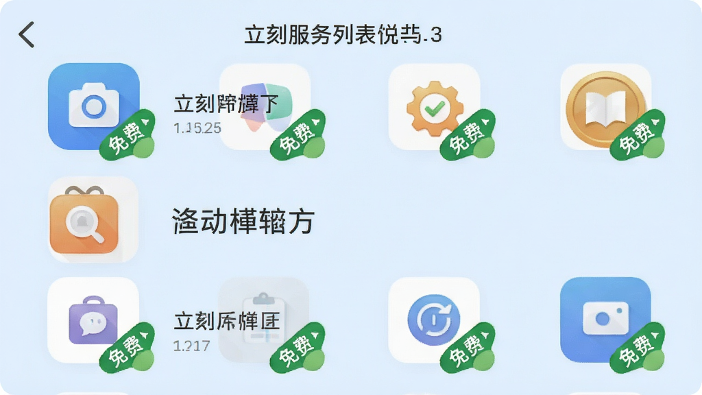 ���̷���App�Ĺ����б���ͼ��ÿ������ͼ���Ա߶���һ����ɫ����ѱ�ǩ�����汳��Ϊ����ɫ�������ˬ���죬���ֱ�ע���������ʸɾ��޶���Ԫ��