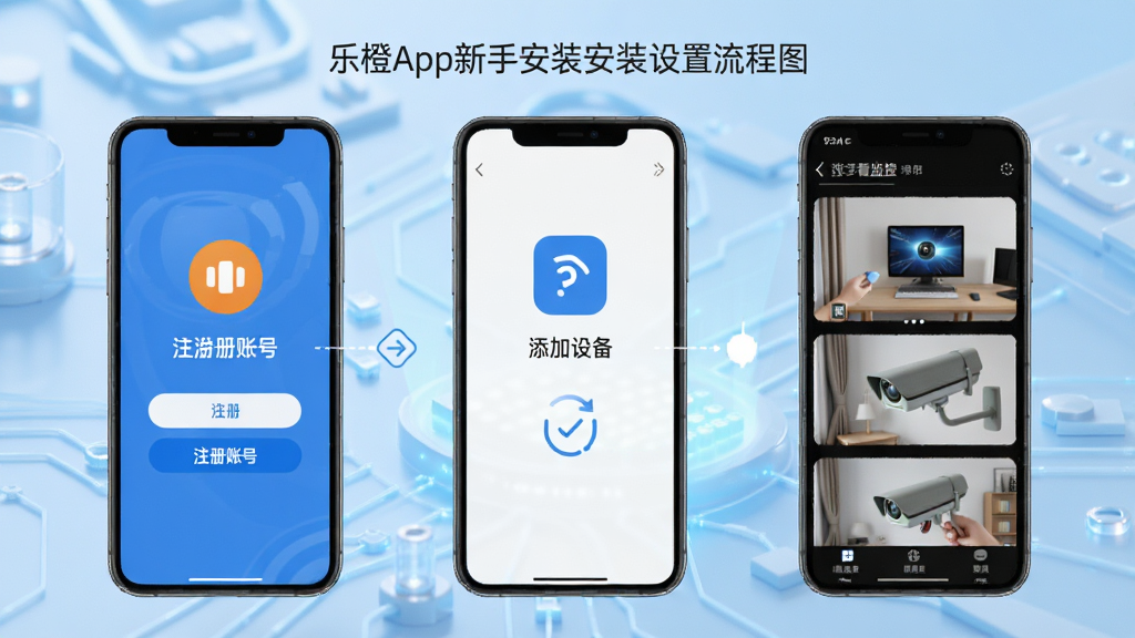 �ֳ�App���ְ�װ��������ͼ������չʾ�ֻ���Ļ�ϴ�ע���˺ŵ������豸�ٵ��鿴��صĲ�����棬ÿһ������������ͼ�������˵����������ǳ��ɫ�Ƽ���񣬲��ֹ��������ʸɾ�