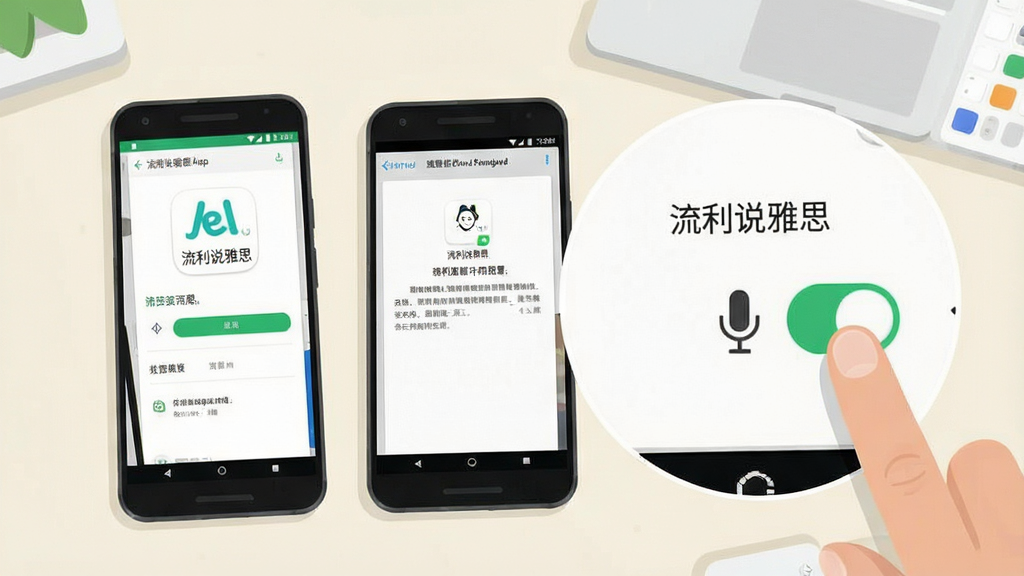 һ�Ű�׿�ֻ���װ����˵��˼App�Ĳ���ʾ��ͼ���������ֻ���Ļ��ʾӦ�ð�װ�����Ȩ������ҳ�棬�Ա�����ָ�����˷�Ȩ�޿��صĶ�����д�������Ǽ���ǳɫ���棬����ƽ����ϸ�����������ʸɾ��޶���Ԫ�أ�ͼƬ������Ϊ������˵��˼��