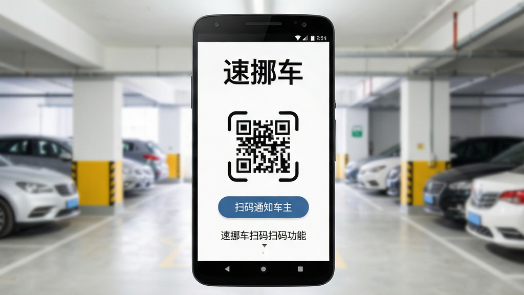 һ��չʾ��Ų�����Ĺ��ܵ��ֻ�Ӧ�ý����ͼ������������һ����׿�ֻ�����Ļ��ʾ��Ų����ɨ��Ų��ҳ�棬ҳ�涥������Ŀ�ġ���Ų���������֣��м���һ������ɨ��ͼ��͡�ɨ��֪ͨ��������ť���·��м򵥵�����˵����������ģ���ĳ���ͣ��������������������������ִ������ʸɾ��������޶���Ԫ�ء�