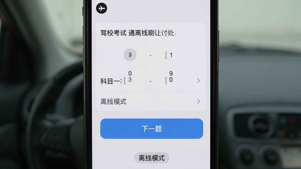 ��У����ͨApp����ˢ����棬�ֻ�������ʾ����ģʽͼ�꣬��Ļ�м���һ����Ŀһѡ���⣬ѡ���·��С���һ�⡱��ť���ײ���ʾ������ģʽ����ǩ����������ɫ����������������Լ�����ʸɾ�