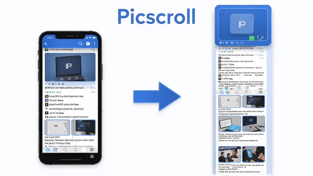 һ��չʾPicscroll���ܹ����������ܵ�ʾ��ͼ�����������һ���ֻ����ڹ������һ����ҳ�棬�Ҳ�չʾƴ����ɺ������ĳ�ͼ���м��ü�ͷ���ӱ�ʾ�Զ�ƴ�ӹ��̣�ͼƬ�Ϸ���