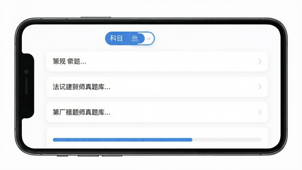 ����ʦ�����App�½���ϰ���棬�ֻ���Ļ��ʾ�����Ŀ�½��б��ʹ��������������Ϊ��ɫ��Ƭʽ��ƣ������п�Ŀ�л���ǩ������ƽ�����������������ʸɾ��޶���Ԫ��