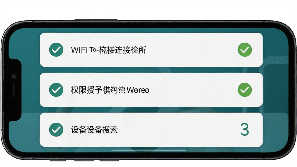 һ��Cast To Moto����������������Ľ�ͼ���ͼ������չʾ�ֻ���Ļ����ʾWiFi���Ӽ�顢Ȩ�����衢�豸�������������������Ƭ�����ִ��ϵ������У���������죬ϸ����ÿ�����趼�жԹ�ͼ�꣬���������ɾ����޶���Ԫ��