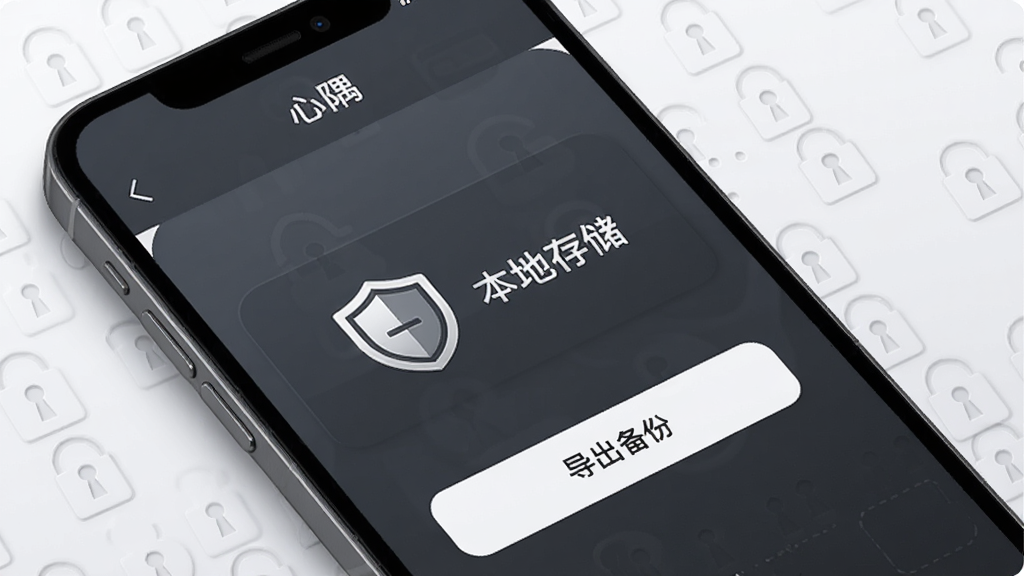 �ֻ���Ļչʾ�����硱App����˽����ҳ�棬���������ɫ�Ͱ�ɫΪ�����м���һ������ͼ�꣬�Ա�д�š����ش洢���������·��е������ݰ�ť����������ϸ΢���������������ȫ�ɿ���ϸ�ڸɾ��������������޶���Ԫ��