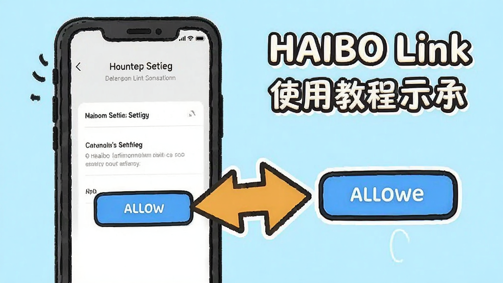 HAIBO Link ʹ�ý̳�ʾ��ͼ���ֻ���Ļ��ʾȨ�����ý��棬�Ա��м�ͷָ���û����������ť����ͨ����ѧ��ͼ��ɫ��������������