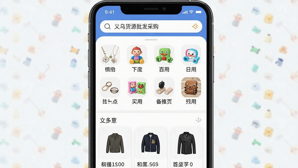 һ��չʾ�ֻ���Ļ��ͼƬ����Ļ����ʾ�š����ڻ�Դ�����ɹ���APP�������棬���涥�����������м��Ǹ���С��Ʒ�ķ���ͼ�꣬����Ʒ����ߡ����ðٻ��ȣ��·�����Ʒ�б�չʾ�����岼��������������ִ������ʸɾ����޶���Ԫ��