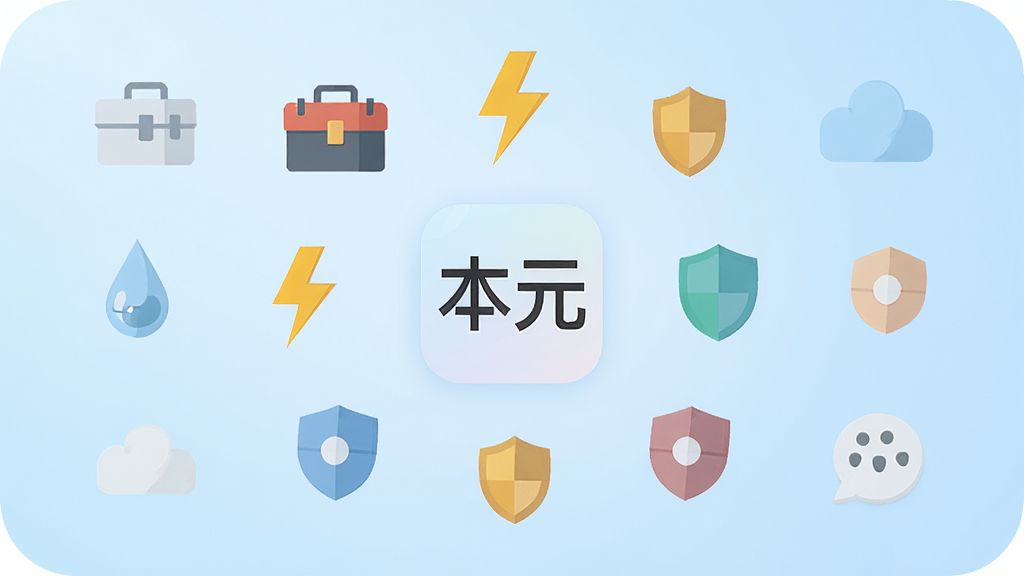 һ���ֻ�Ӧ�ý����ȫ��չʾͼ�������������ǡ���Ԫ��APP��ͼ�꣬ͼ����Χ�����Ź����䡢���硢���Ƶȼ��ı�ƽ�����ţ�������ǳ��ɫ���䣬������ɾ����£��Ű���У������������޶���Ԫ��