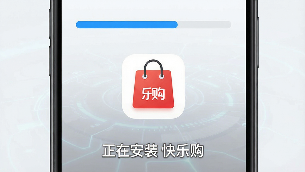һ��չʾ�����ֹ���APP���ֻ������ϰ�װ���̵���ͼ���������ֻ���Ļ��д����ʾ��װ�������͡����ֹ���ͼ�ꡣ���־��У��Ű��࣬���Ƽ��У�ϸ���Ͻ�����Ϊ��ɫ��ͼ���Ǻ�ɫ�������ʽ�����ʸɾ����޶���Ԫ�أ���Ļ�·�������ʾ�����ڰ�װ ���ֹ�����