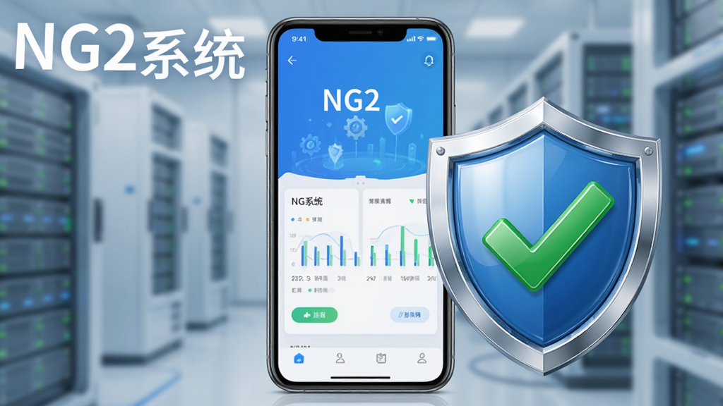 һ��չʾNG2ϵͳ��ȫ�ɿ����Ե�ͼƬ���������ֻ���Ļ��ʾNG2ϵͳ���棬��Ļ�Ա���һ������ͼ�����ɫ�Թ��������ֻ����У��Ű��࣬���ȫ�������У�ϸ���϶����й��󡢽������������ʸɾ����޶���Ԫ�أ�ͼƬ��������ʾ��NG2ϵͳ����