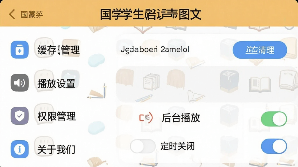 һ��չʾ��ѧ��������ͼ�ĺϼ�App���ý����ͼƬ���������С�������������������á���Ȩ�޹��������������ǡ���ѡ����С�����������Ա���ʾ���ÿռ��������ť�����������á����С���̨���š��͡���ʱ�رա����أ���������࣬ͼ������������ƽ�������ʸɾ��޶���Ԫ��