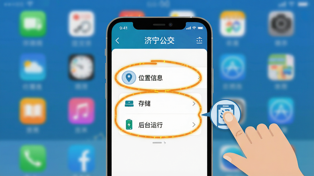 һ��չʾ������������APP���ֻ������ϰ�װ��Ȩ�����ý����ͼƬ���������ֻ���Ļ����Ļ����ʾӦ��Ȩ�޹���ҳ�棬�С�λ����Ϣ�������洢��������̨���С���ѡ�����Ȧ�����Ա�����ָ�����ͼ�ꡣ���Ϊ��ƽ��UIʾ��ͼ��ɫ�����죬ϸ�����������ʸ��壬�ɾ����޶���Ԫ�ء�