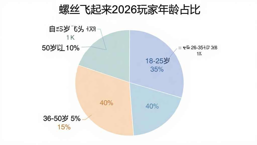 ��˿������2026 �û�����ֲ���״ͼ��ͼ������Ϊ����˿������2026�������ռ�ȡ�����ͼ��Ϊ�Ŀ飬��ע18-25��35%��26-35��40%��36-50��15%��50������10%�������ǰ�ɫ����ɫ��ͣ���������ˣ������������޶���Ԫ��