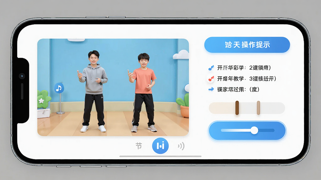 ��������App����ģʽ���棬�ֻ�����չʾ������Ƿֲ����ѧ���棬�Ҳ��ǲ�����ʾ�ͽ��Ȱ�ť���ײ��н�����ͼ�꣬���ֶԳ�������������ѧ�磬ϸ��Բ�󣬻��ʸɾ��޶���Ԫ��