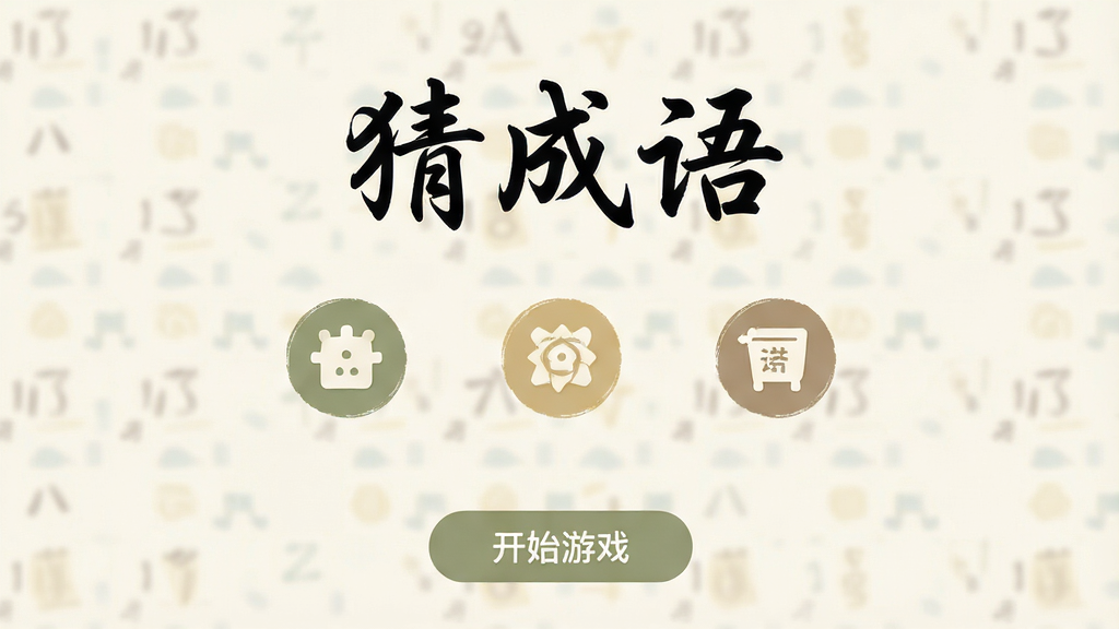 һ�Ų³���App�������ͼƬ���������װ�ɫΪ�ף������ǡ��³������ë���ֱ��⣬�м���������Ҫ�������ͼ�꣬�ײ��ǿ�ʼ��Ϸ��ť�����岼�����׽϶࣬������µ��ţ����ʸɾ��޶���Ԫ��