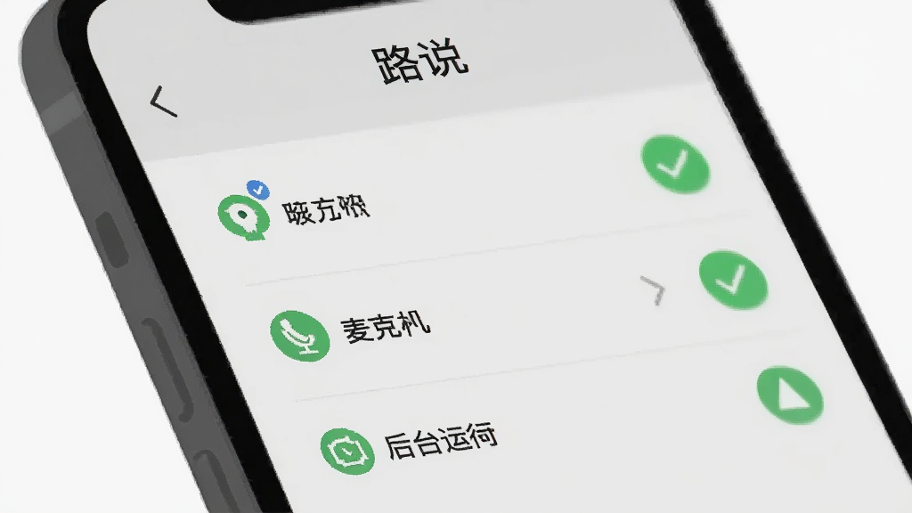 һ���ֻ���Ļ��ͼ���Ĳ廭����ʾ��·˵��App��Ȩ������ҳ�棬��λ����˷硢��̨��������Ȩ�޶�����ɫ�Թ���ǣ�������ǳ��ɫ��������ƽ�����ʸɾ����޶���Ԫ��