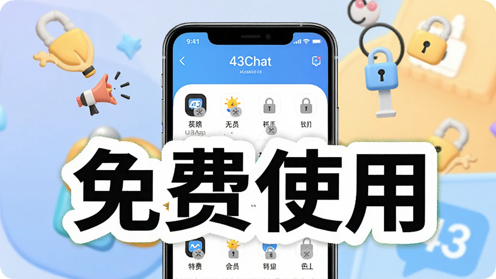 һ��չʾ43Chat����޻�Ա��ɫ������ͼ���������ֻ���Ļ��ʾ��43Chat�������棬���־��У��Ű�ͻ�������ʹ�á��ı�ʶ��������ɻ��ã�ϸ���Ͻ����ڸ����ͼ�������ɼ���û��������־�����ʸɾ��޶���Ԫ��