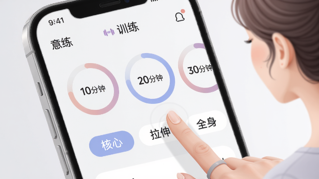 手机App界面展示