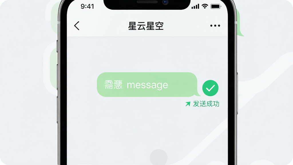 һ��չʾ�������ǿա�App��Ϣ���ͽ����ͼƬ�������������ֻ���Ļ��д����Ļ�������ڷ��͵���Ϣ���ݣ������Ա��и���ɫ�ġ����ͳɹ���С�Թ��������Ǽ���ǳɫ���챳����������ɾ����䣬ϸ�������������������޶���Ԫ�ء�