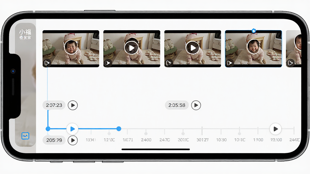 һ��չʾС������App¼��طŹ��ܵ�ͼƬ���������ֻ���Ļ��ʾʱ�����¼��Ƭ���б���������ʱ�������·�����Ƶ����ͼ���Ϸ����Ű�������������ִ���UI�磬ϸ�ڰ������ڱ�ǩ�Ͳ��Ű�ť�����ʸ��壬�ɾ����޶���Ԫ��