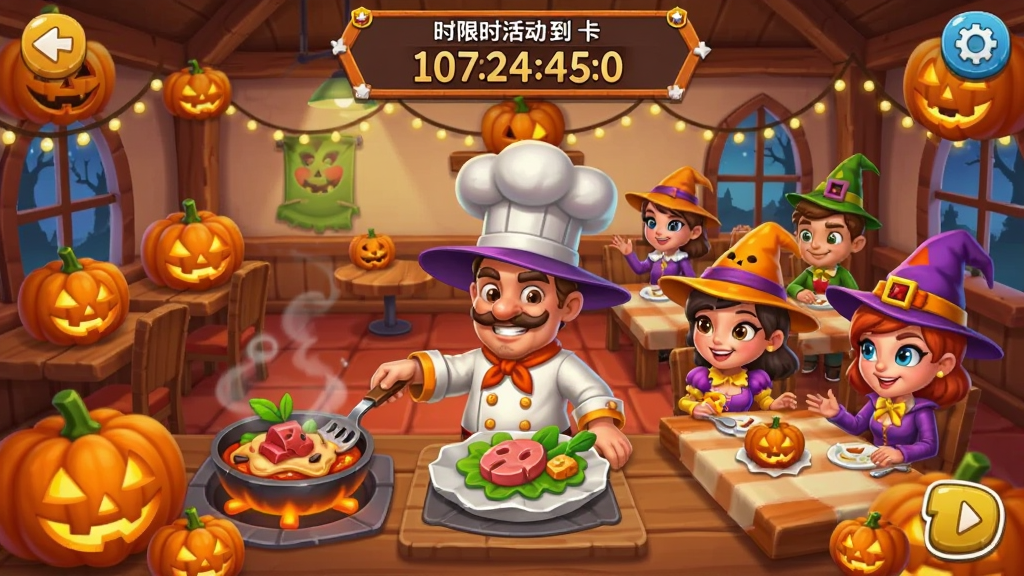 ��Ϸ������ͼ���չʾ��С��������������ؿ�������������ʥ���Ϲ�װ�εĲ�������ʦ������ʦñ��������������˿ʹ��Ž��շ�װ����������ʱ�����ʱ�������Χ�������֣�ɫ�ʷḻ����������