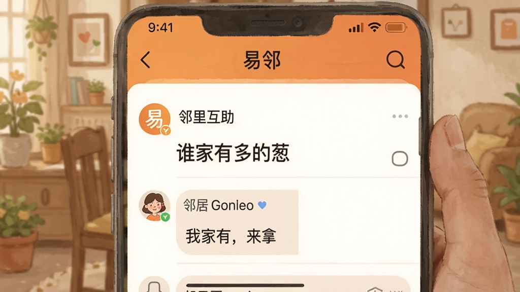 һ�š����ڡ�Ӧ��������Ȧ����Ľ�ͼ���ͼƬ����������ʾһ�����ﻥ���Ķ�̬�����ġ�˭���ж�ĴС����·����ھӻظ����Ҽ��У����á�������Ϊůɫ������������������Ϣ�����ʸɾ�����������