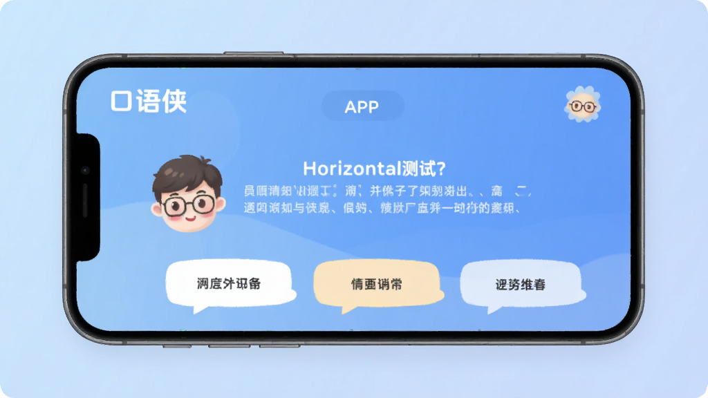 һ��չʾ����������APP�������������ͼƬ���ֻ���Ļ����ʾ��ˮƽ���Ե���Ŀ��ѡ���������͵���ɫ���䣬����Ѻ����У������������޶���Ԫ��