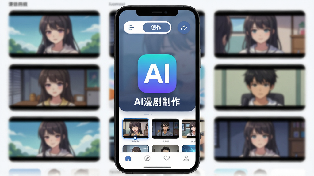 AI������������������չʾ���ֻ���Ļ������AI����������Ӧ��ͼ������ơ�AI�����������������Ƕ������Ķ̾续��־�Ԥ�������沼�ּ�࣬�����д�����ť���м���ģ������ͼ���ײ��ǵ�����������ִ���ƽ��ϸ��Բ�󣬻��ʸɾ��������޶���Ԫ��