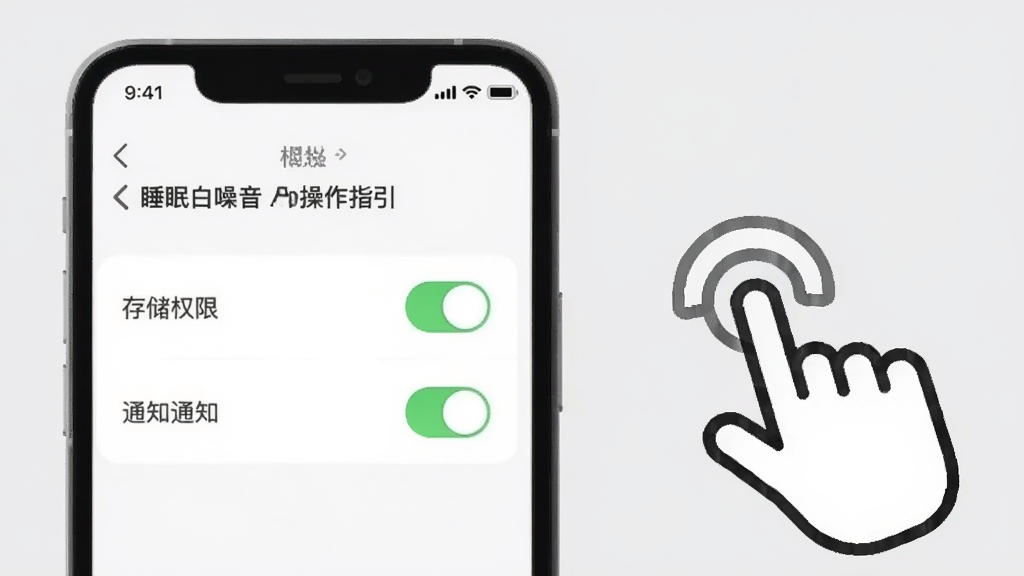 ˯�߰�����App����ָ��ͼ���������ֻ���Ļ��ʾȨ�����ý��棬�д洢Ȩ�޺�֪ͨȨ�޵Ŀ��ذ�ť���Ա���һ����ָ�����ͼ�꣬������ǳ��ɫ����������ˣ����ʸɾ��޶���Ԫ��