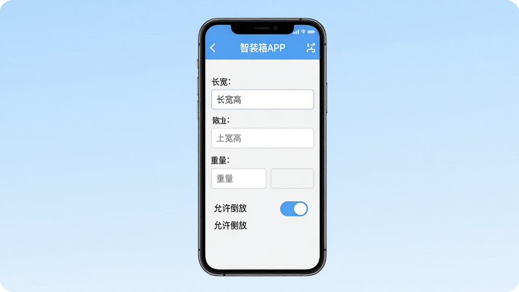 һ��չʾ��װ��APP�Զ������¼������ʾ��ͼ���ֻ���Ļ����ʾ��һ���������������������������������Լ����������š���������š��Ŀ��ذ�ť�������ǵ���ɫ���䣬�����ˬ��࣬���ʸɾ����޶���Ԫ�ء�