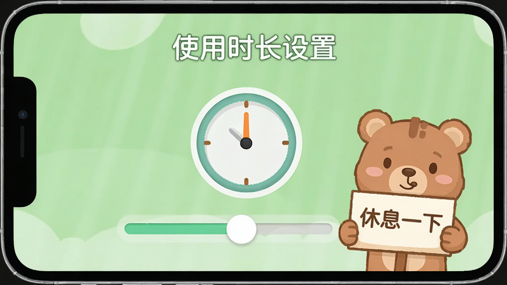 ����չʾ�����ı���ѧƴ����Ӧ���ڵļҳ����ƽ��棬��Ļ�Ϸ���ʾ��ʹ��ʱ�����á��������·���һ��Բ�εļ�ʱ��ͼ���һ������������������͵���ɫ���Ա��п�ͨС�ܾ��š���Ϣһ�¡������ӣ����������Ѻã����ʸɾ����޶���Ԫ��