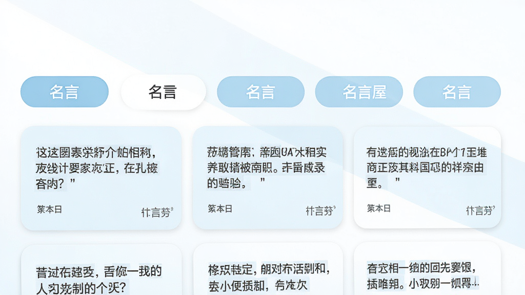������Ӧ����ҳչʾͼ����������ʾ������Է����ǩ�������У��·������Կ�Ƭ�б���ÿ�ſ�Ƭ�������ֺ�������������ɫ��ǳ���Ͱ�ɫΪ����������¼�࣬�����������޶���Ԫ��