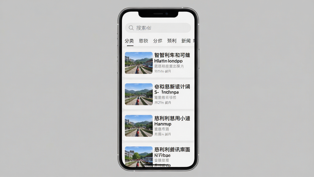 �ǻ۴���App������Ѷҳ��չʾ���ֻ���Ļ�г��ִ������������б���ÿ��������������ͼ�ͱ��⣬�������������ͷ����ǩ������Ϊǳ��ɫ����������ˬ��࣬���������ɶ������ʸɾ��޶���Ԫ��