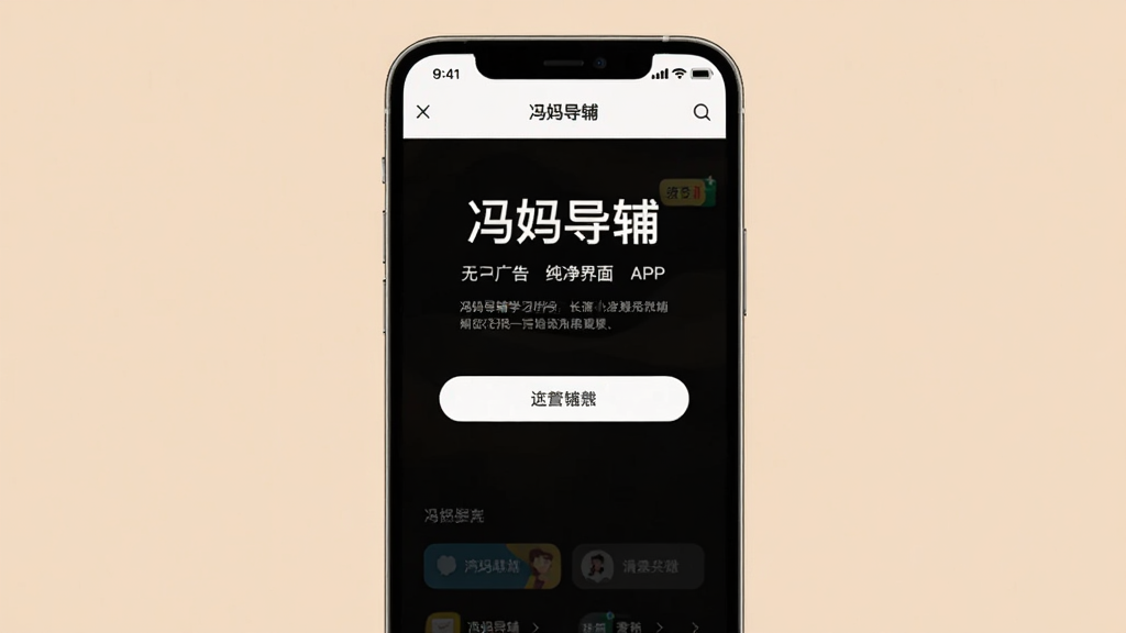 һ��չʾ�����赼����APP�޹�洿�������ͼƬ��������һ���ֻ���Ļ��ʾ�����赼������ѧϰҳ�棬ҳ����ֻ�����ֺͰ�ť��û���κι�����򵯴��������ǵ��ŵĴ�ɫ����񼫼���ˬ�����ʸɾ����޶���Ԫ�ء�