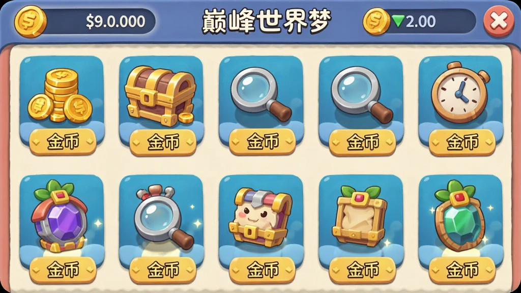 ���������ǡ��۷������Ρ������̵���棬����Ϊ������е���ͼ�꣬�Ű涥����ʾ��������Ϊ�ɰ���ͨ����磬ϸ�ڰ�����Ҷѡ����䡢�Ŵ󾵡�ʱ�ӵȵ���ͼ�ꡢ�۸��ǩ�á���ҡ���ע�����ʸɾ��޶���Ԫ��