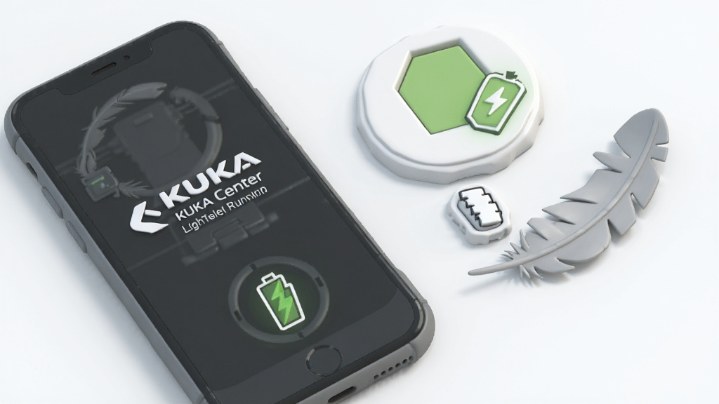 һ��չʾKUKA Center�����������Ե�ʾ��ͼ���������ֻ��Ա�����ë�͵���ͼ�꣬��ʾ���ʡ�磬������࣬������£����ʸɾ�