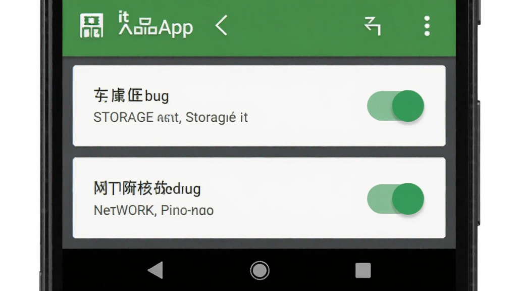 ��ƷApp���ֻ��ϵİ�װȨ�����ý���ʾ��ͼ������չʾ��׿ϵͳ��Ȩ�޹���ҳ�棬�洢������Ȩ�޿��ش��ڿ���״̬������Ϊԭ����׿����������������ʸɾ�