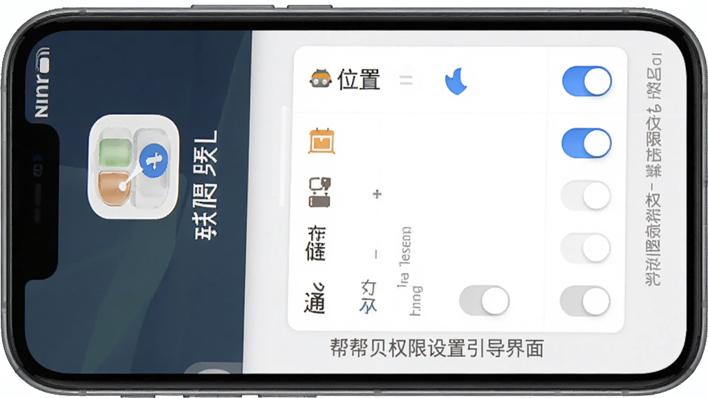��ﱴȨ�������������棬�������ֻ���Ļ��ʾȨ�޹����б�������Ϊ����Ӧ��ͼ������ơ��м�Ȩ�޿����б���λ�á��洢��֪ͨ���ײ�˵�����֣��Ű��������������ϵͳԭ����ϸ������ɫ���ذ�ť�ͻ�ɫ˵��С�֣����ʸɾ��޶���Ԫ��