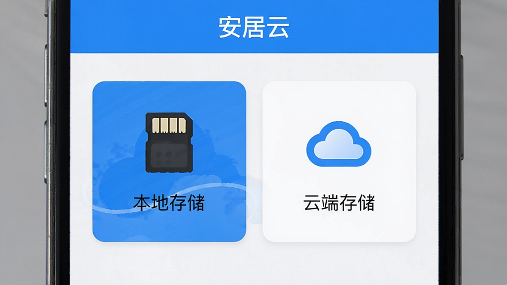 �����ƴ洢ѡ����棬�������ֻ���Ļ��ʾ������ѡ�Ƭ��һ����Ƭ�����ڴ濨ͼ�겢д�š����ش洢������һ����Ƭ�����ƶ�ͼ�겢д�š��ƶ˴洢������Ļ�Ϸ��С������ơ��������������࣬������ɫ�������������޶���Ԫ��